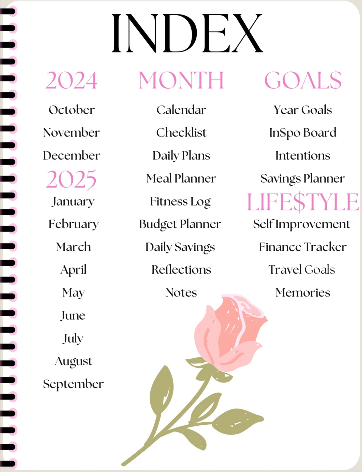 BO$$ BABE Planner (OCT)